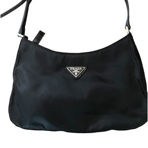 Prada black nylon bag B13